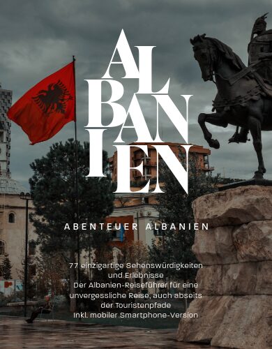 Abenteuer Albanien eBook-Cover für einen Reiseführer